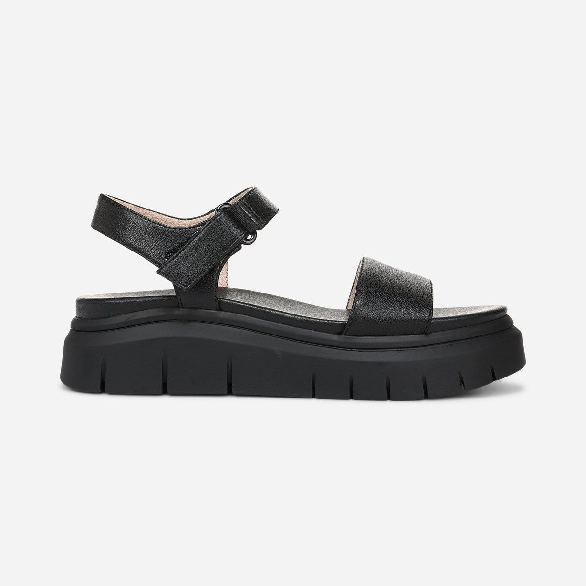 audrey hepburn dress black Corrente P00092 Aruba Sandals Black main image 1